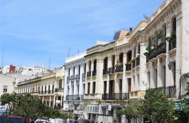 Rue d'Italie in Tangier